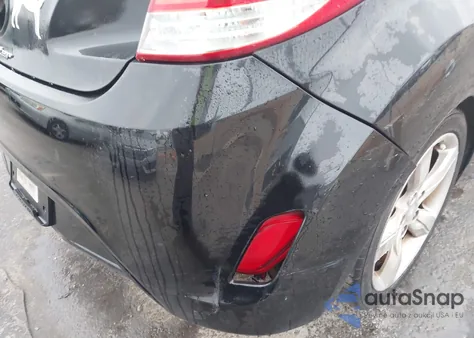 2014 Hyundai Veloster Base W/Gray from USA, damaged, VIN KMHTC6AD1EU183350